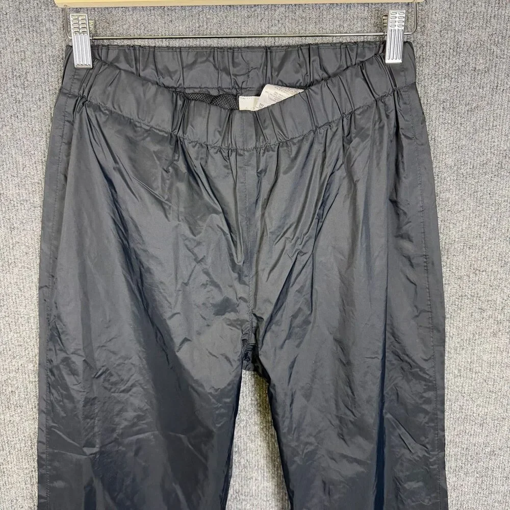 Columbia Mens Omni-Tech Rain Pants Size S Black Waterproof Hiking Outdoor
